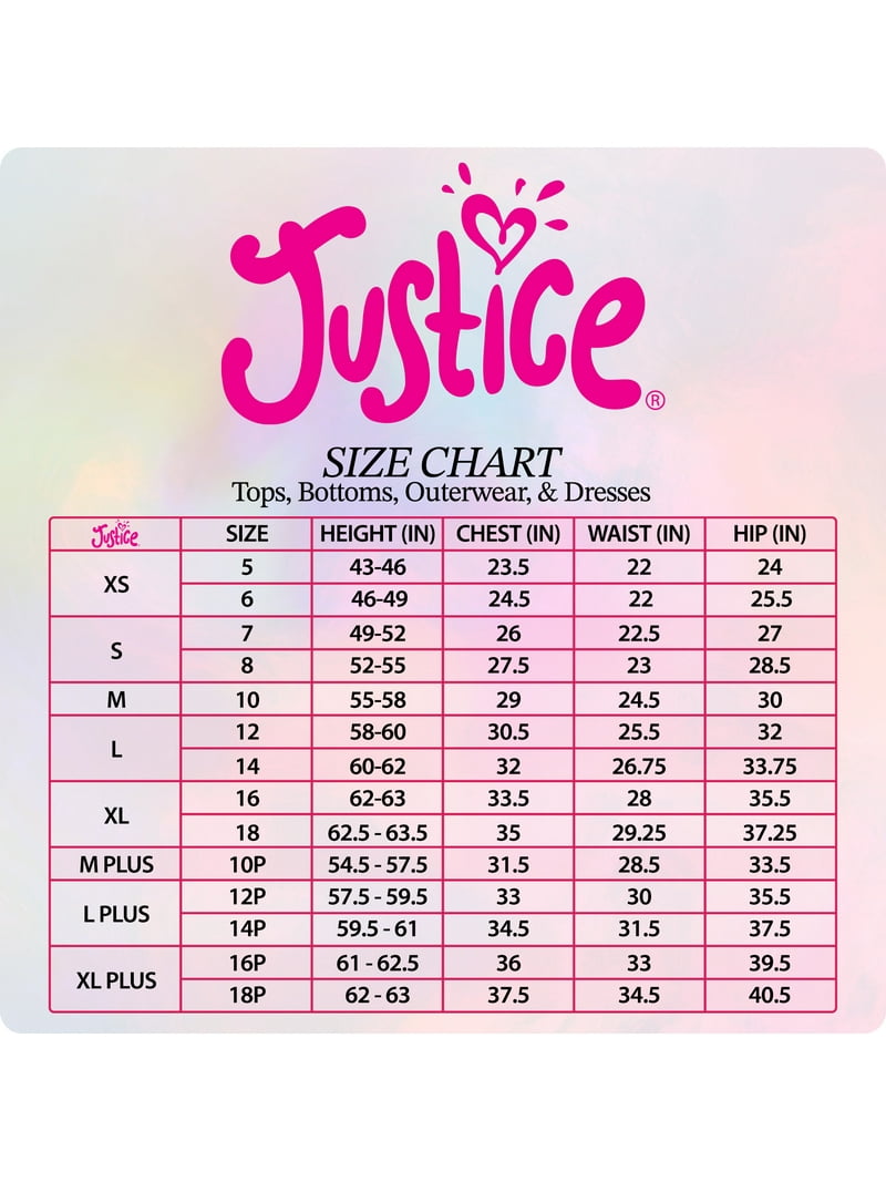 Justice Girls Cropped Shirt, Graphic Crop Tee for Dance and