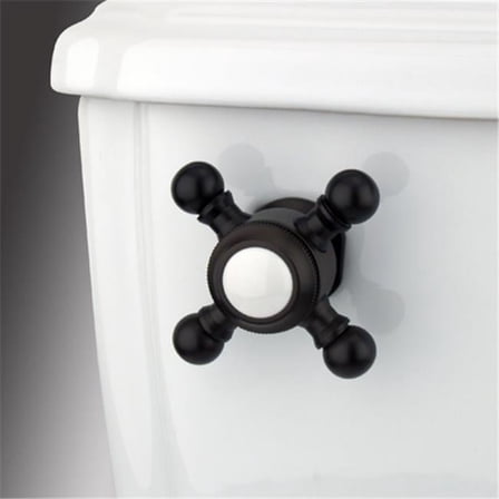 Buckingham Cross Tank Lever - Oil Rubbed Bronze