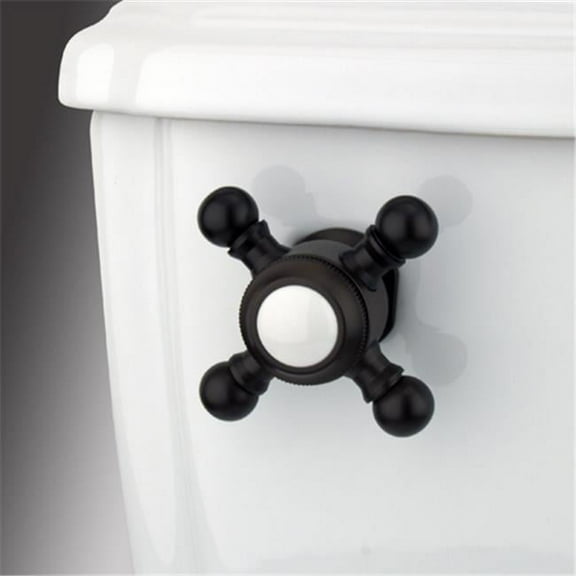 Buckingham Cross Tank Lever - Oil Rubbed Bronze