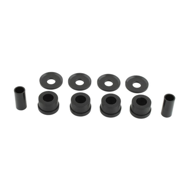 Juego de bujes elevadores de manillar de motocicleta, repuesto de reparación, componentes de fácil instalación, bujes de goma para XL Negro