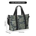 thumbnail image 2 of Travel Duffle Bag Paisley Pattern No.9075 Travel Tote Bags Carry on Luggage Waterproof Weekender Bags with Top Handle Adjustable Shoulde Strap for Travel Gym, 2 of 5