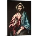 thumbnail image 1 of ARTCANVAS Christ as Saviour 1610 Canvas Art Print by El Greco - Size: 18" x 12" (1.50" Deep), 1 of 9