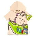 thumbnail image 4 of Disney Toy Story Woody Buzz Lightyear Alien Hooded T-Shirt and French Terry Shorts Outfit Set Toddler to Big Kid, 4 of 5