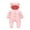 Pink, variant on Gubotare Toddler Boys Winter Jacket Baby Girls Boys Winter Warm Snowsuit Bear Ears Hooded Jumpsuit Down Coat,Pink 18-24 Months