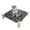 Black Diamond, variant on Pozico Black Diamond Pattern Elevated Pet Cot, Wooden Frame Breathable Mesh Hammock Bed for Small Cats & Dogs Indoor Outdoor