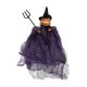 thumbnail image 3 of Colgante de muñeca de calabaza de Halloween, decoraciones de Halloween, adorno, Mini juguetes, colgante para oficina, vacaciones, sala de estar, púrpura Macarena Colgante de muñeca de Halloween, 3 of 8