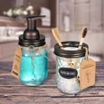 thumbnail image 4 of Mason Jar Foaming Soap Dispenser Lids -Bronze -Rustproof Stainless Steel Lid/, 4 of 6