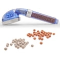 thumbnail image 5 of Ionic Filtered Shower Head, High Pressure Handheld Showerhead with Beads, Blue 3-Mode Kit Water Softener & Water Saver for Home Bathroom, 5 of 7