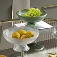 thumbnail image 4 of Frutero, soporte para platos, cesta para aperitivos, cuenco para centro de mesa de estilo rústico. Gris, 4 of 9
