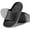 Black Gray, variant on Ecetana Slide Sandals for Men Open Toe Thick Cushion Non Slip Pool Shower Sandals