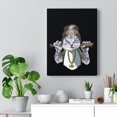 thumbnail image 5 of Thug Life Kitty Gangsta Cat Funny Wall Decor for Home Office GymPrint Ready to Hang Funny Wall Art Unframed, 5 of 9