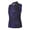 Dahila Purple/Black, variant on Monterey Club Women's Two Tones Dot Printed Sleeveless Golf Polo Shirt #2603