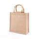 thumbnail image 1 of Compras Portátil Bolsa De Compras De Yute Bolsa De Asas Impermeable Para Compras Invitado De Boda Yuarrent HA043150-02, 1 of 6