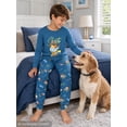 thumbnail image 4 of Beezizac Boys Capybara Skateboard Pajamas Long Sleeve Ribbed Knit Sleepwear Cozy PJ Set for Kids Size 8, 4 of 7