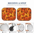 thumbnail image 6 of Xecao Sunflower4 for Foldable Car Sun Shades (2-Pack) offer sun protection with an easy-fold design for convenient windshield shading., 6 of 7