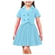thumbnail image 2 of Conjunto de falda y top para niña, conjunto de dos piezas con falda plisada, top de manga corta y media falda para niño, ropa de abrigo y falda, ropa infantil, top de poliéster para niño, 2 of 6