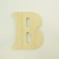 thumbnail image 3 of Package of 1, 6 Inch X 3/4" Thickness Baltic Birch Wood Letter B in The Goudy Heavy Font, Thick, Upper Case for Art & Craft Project, Made in USA, 3 of 4