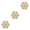 thumbnail image 2 of Matsuzay 12 piezas Hotel al aire libre Navidad copo de nieve decoración Navidad sala de estar colgante decoración vacaciones festival banquete Type4 NO4 Matsuzay CBP042906, 2 of 6
