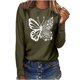 thumbnail image 1 of Camisas Para Mujer Camisetas de Gran Tamaño Manga Larga Moda Casual Estampado Pullover Tops Blusa Cómoda Odeerbi ODB134982, 1 of 3