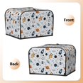 thumbnail image 3 of Pofeuu Cartoon Planets Print Toaster Cover 4 Slice, Bread Dust Cover & Fingerprint Protection, Kitchen Small Appliance Covers(Toaster Cover), 3 of 7