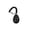 Black, variant on Dog Training Clicker, White Portable Pet Training Clicker with Wrist Strap, 1 Pack Lightweight Pet Behavior Training Tool for Puppy Kitten Small Medium Large Dogs for Obedience Agility Outdoor Indoor