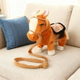 thumbnail image 4 of Electric Walking Horse Plush Toy with Sound, Realistic Neigh & Soft Music, Interactive Stuffed Animal Pony, Cuddly Companion, Easter Gifts, Valentine's Day Gift, 4 of 5