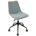 thumbnail image 4 of Chaise de travail ajustable sans bras industriele Orzo, noir, de LumiSource, 4 of 7