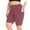 Pink, variant on Womens Summer Oversized Quick Drying Elastic Yoga Shorts With Bottom Pockets For Fitness And Athletic Sports Running Shorts