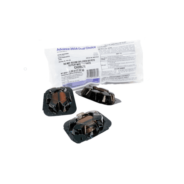 Advance 360A Dual Choice Ant Bait Stations Attractive to Many Species