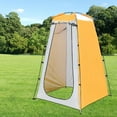 thumbnail image 1 of Tienda de privacidad, vestidor, vestuario, tienda de ducha portátil impermeable para exteriores, tienda de baño de fácil instalación para RV, Picnic, Amarillo, 1 of 8