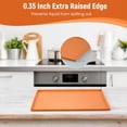 thumbnail image 3 of LOVEVER 12X Silicone Dehydrator Trays for Making Fruit Leather  Non Stick with Raised Edge Reusable Mats, 3 of 7