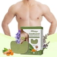 thumbnail image 5 of 12 pieces of male breast development hot compress men's breast care firming ginger patch, 5 of 5