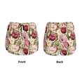 thumbnail image 6 of Goofa Tulips Flowers Printed Women 2 in 1 Running Shorts,Quick Dry Athletic Workout Shorts,High Waisted Athletic Shorts with Liner Pockets-, 6 of 9