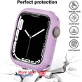 thumbnail image 4 of KOMI Compatible with Apple Watch Bumper Case 42mm Series 3 2 Soft Flexible TPU Thin Lightweight Protective Cover for iWatch [NO Front Screen Protector], 4 of 5