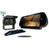 Tadibrothers 5th Wheel Wireless Backup Camera System with a 7 Inch Mirror and 2 Backup Cameras