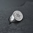 thumbnail image 2 of Men's Women's Stainless Steel The Seals of The Seven Archangels Ring Protection Amulet Jewelry, 2 of 4