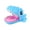 Blue, variant on Blue Biting Finger Game Desktop Interactive Trick Toy Dinosaur Dog Hippo Shape Plastic Finger Bites Toy For Home Party Fun For Boys Girls