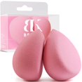 thumbnail image 1 of Esponja de maquillaje BEAKEY juego de 2 esponjas de belleza rosas sin látex, 1 of 5