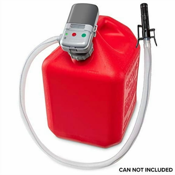 Deway Automatic Fuel Transfer Pump, Auto-Stop, AA Battery Powered, Portable for Gasoline and Diesel Fuel