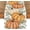 Table Runner, variant on Dalrosia Pumpkins Eucalyptus Leaves Fall Placemats Set of 4, 12x18 Inch Seasonal Autumn Table Mats for Party Kitchen Dining Decoration