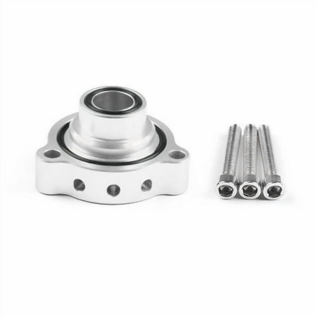 Car Blow-off Universal Valve Adapter Aluminum Alloy High-performance Universal Car Styling Connector Automotive Modification Parts Accessory Silver