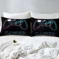 thumbnail image 3 of Erosebridal Housse de Couette Manette de Jeu Simple, Literie de Joueur Vidéo Taille Simple, Décoration de Jeu, Réversible, 2 Pcs (Sans Couette), 3 of 7