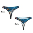 thumbnail image 3 of Fotbe Ocean Coral Turtle Tanga Sin Costuras para Mujer con Estampado – Panties Invisibles, Transpirables y Cómodos para Uso Diario-XX-Large, 3 of 6