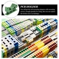 thumbnail image 3 of KAKOWELY din rail mount 20pcs DIN Rail Carrier Clips PCB Mounting Bracket Holder Control Board Adapter1.69"X0.75"X0.35", 3 of 5