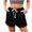 Black#08, variant on Leesechin Shorts for Women Summer Short Jeans Denim Female Pockets Wash Denim Shorts
