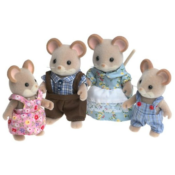 Calico Critters Norwood Mouse Family