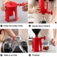 Drink Soda Dispenser Coke Upside Down Drinking Water Machine Tap