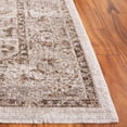 thumbnail image 3 of SAFAVIEH Hazel Emil Oriental Runner Rug, Brown/Ivory, 2' x 8', 3 of 10