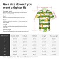 thumbnail image 5 of Fuzoiu Watercolor St Patrick Day Print Hawaiian Shirt for Men, Summer Beach Casual Short Sleeve Button Down Shirts, Men’s Beach Summer Shirts with Pocket,Medium, 5 of 7