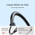 thumbnail image 5 of Gecau EDual Dynamics Earphones, Wired In Ear, High Sound Duality, Long-Lasting n Eating Game Phones Red Home Decor, 5 of 5